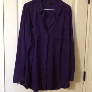 Lane Bryant button up blouse. Size 22/24